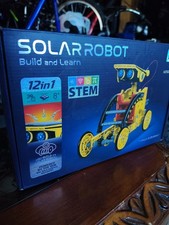 STEM Build and Learn Solar Robot Space Shuttle 6-In-1 Robot 12-In-1 Kit Bundle