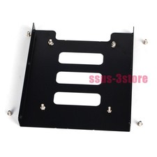2.5" to 3.5" Bay SSD Metal Hard Drive HDD Mounting Bracket Adapter Tray USA Ship