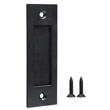 Finger Flush Pulls for Closet Pocket Sliding Barn Door Handle Set Pull