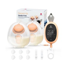 Wearable Hands Free Breast Pump D6, Portable Breastfeeding Pumps wi... Fast Ship