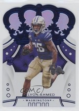 2020 Panini Chronicles Draft Picks Crown Royale Mirror Blue Salvon Ahmed 01wi
