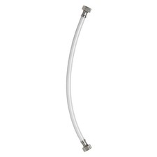 Homewerks Worldwide 7228-16-12-1BG2 PVC Faucet Supply Line 16 L x 1/2 x 1/2 in.