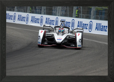 Dragon Racing Formel E Gerahmtes Wandbild Poster Leinwanddruck Bild