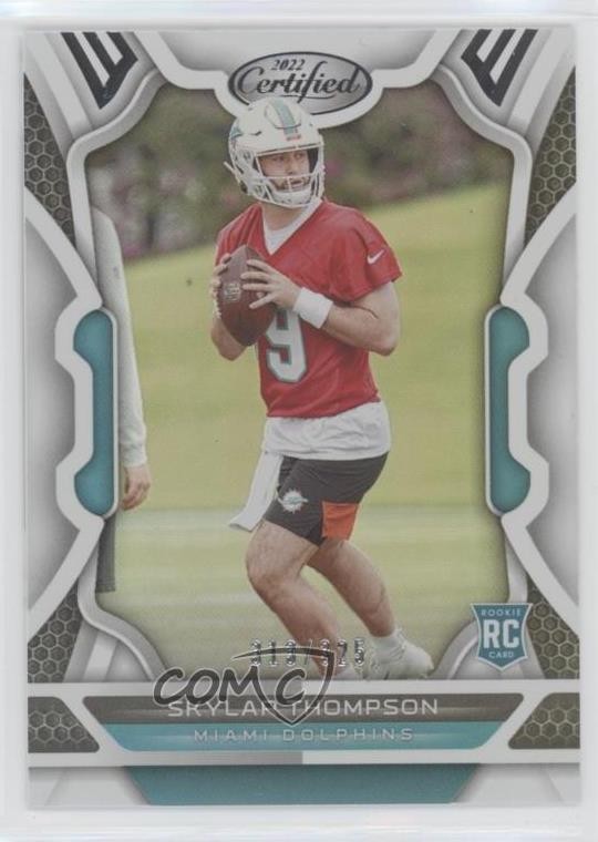 2022 Certified Rookies Mirror 313/325 Skylar Thompson #183 Rookie RC 0v39