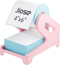 4X6 Label Holder - Work with Desktop Thermal Printer (Pink)