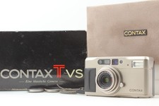 LCD Works  N MINT in Box  Contax TVS Point  Shoot 35mm Film Camera From JAPAN