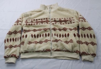 Thread & Supply Women's Octavia Zip-Up Jacket CN6 White Smoke Large (10-12)
