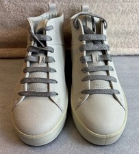 ECCO Soft 7 Tred High Top Sneakers White Pebb...