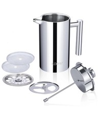 Image of Cafetiere French Press Coffee Maker with Capacity of 350ml / 2 Cups Double Walle