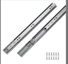 10 PAIRS Soft Close Drawer Slides 22 Inch Side Mount Heavy Duty Cabinet Drawer
