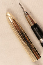 VINTAGE 1950s SHEAFFER SNORKEL GOLD CAPPED 