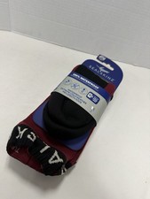 Sealskinz Waterproof Extreme Cold Weather Mid Length Sock Red Black Medium NEW