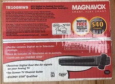 NEW Magnavox DTV Digital to Analog TV Converter TB100MW9 w/ Remote Factory Seal