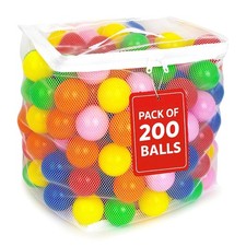 Phthalate Free Crush Proof Ball Pit Balls for Kids Toddlers Soft Plastic Ball