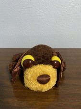 Vintage 2003 Hasbro Tiger Pup Pound Plush Dog Brown Floppy Ears Stuffed Toy