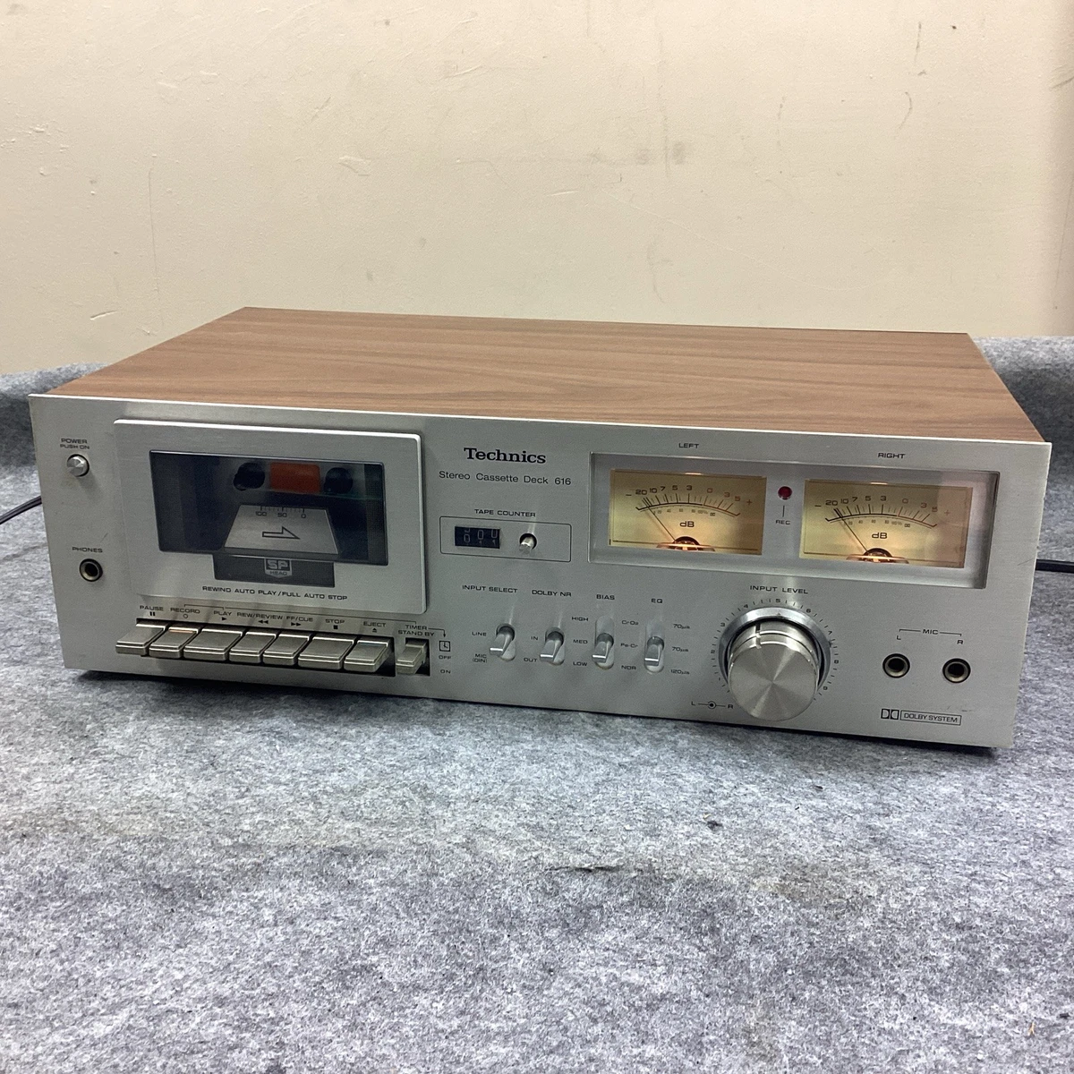 PLATINE LECTEUR CASSETTE Technics Rs-612 Us EUR 79,90 - FR