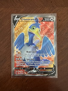 Cramorant V - 198/202 - Pokemon Sword & Shield Base Set Full Art Ultra Rare NM