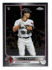 Stuart Fairchild 2022 Topps Chrome Baseball #156 Rookie Card RC Chinese Taipei. rookie card picture