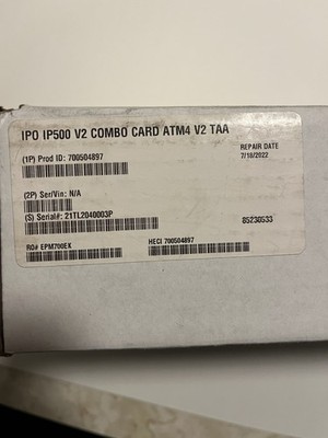 Avaya IPO IP500 V2 Combo Card ATM4 V2 TAA Conventional System MPN 700504897
