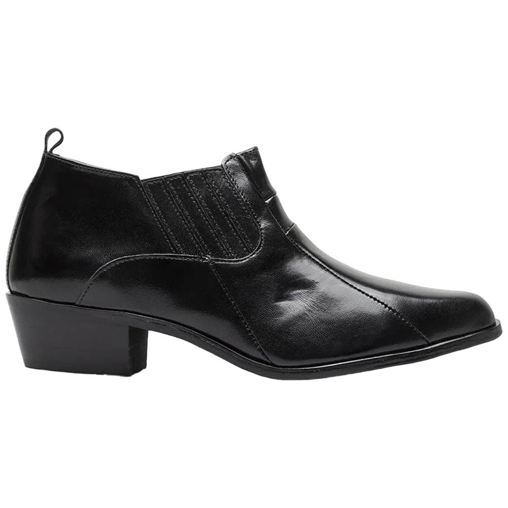 Stacy Adams Shoes Sotaro Cuban Heeled Boot Black Size 11 — photo 2