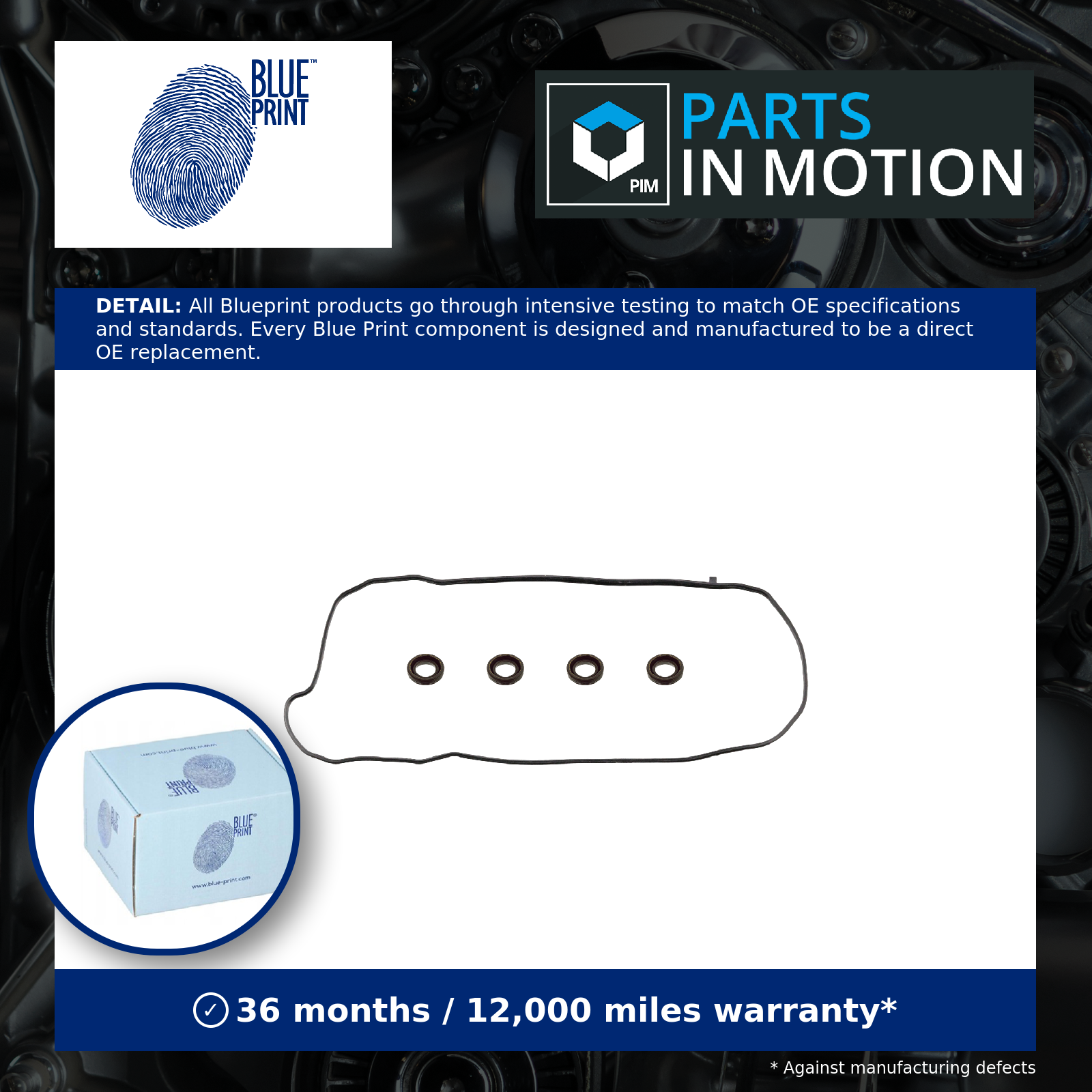 Blue Print ADT36796 Valve Cover Gasket Set - Image 12