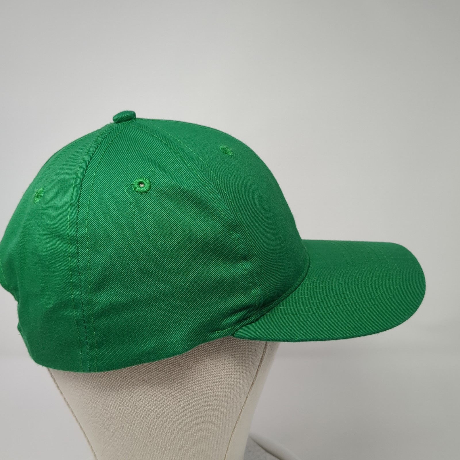 Otto Snapback Hat Solid Green One Size Adjustable… - image 5