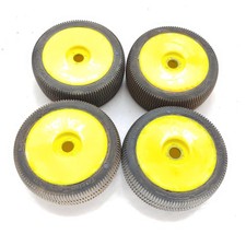 4x Vp-pro Turbo Trax Evo 804 18 Buggy Off-road Tires On 17mm Hex Wheels Used