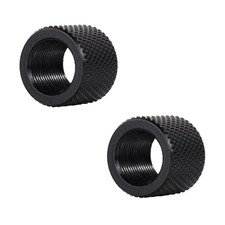 Thread Protector 1/2 x 28 for .22LR .223  5.56 2pack black