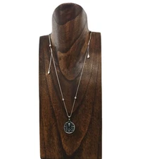 Alex & Ani Necklace Path Of Life Art Infusion Pendant Adjustable Silver tone