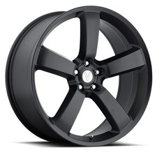 4 New 20x9 Replica Dodge Charger Matte Black 5x115 Et20 Wheelrim