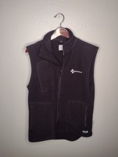 Tyndale Mens Flame Resistant Full Zip Fleece Vest Medium Black USA A28