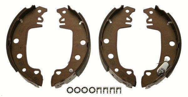Bremsbackensatz Hinten TRW GS8315 FÜR Alfa Romeo ARO CitroËN Dacia-image
