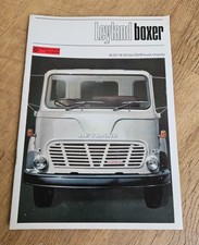 LEYLAND BOXER RANGE Truck Commercial Vehicles Sales Brochure 1970