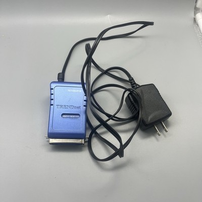 TrendNet TE100-P1P Ver. 2.2 Parallel Druckserver, LPT Printerserver, BULK, LESEN
