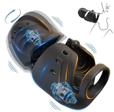 Male Vibrator Masturbator Penis Training Rotation Blowjob Adult Sex Toys For Men