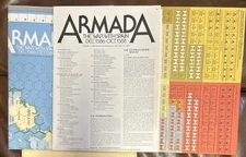 Simulations Publications SPI Armada War With Spain Game 1978