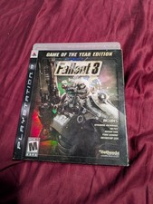 Bethesda Fallout 3 Game of the Year Edition w/ Sleeve&Manual Sony PlayStation 3 