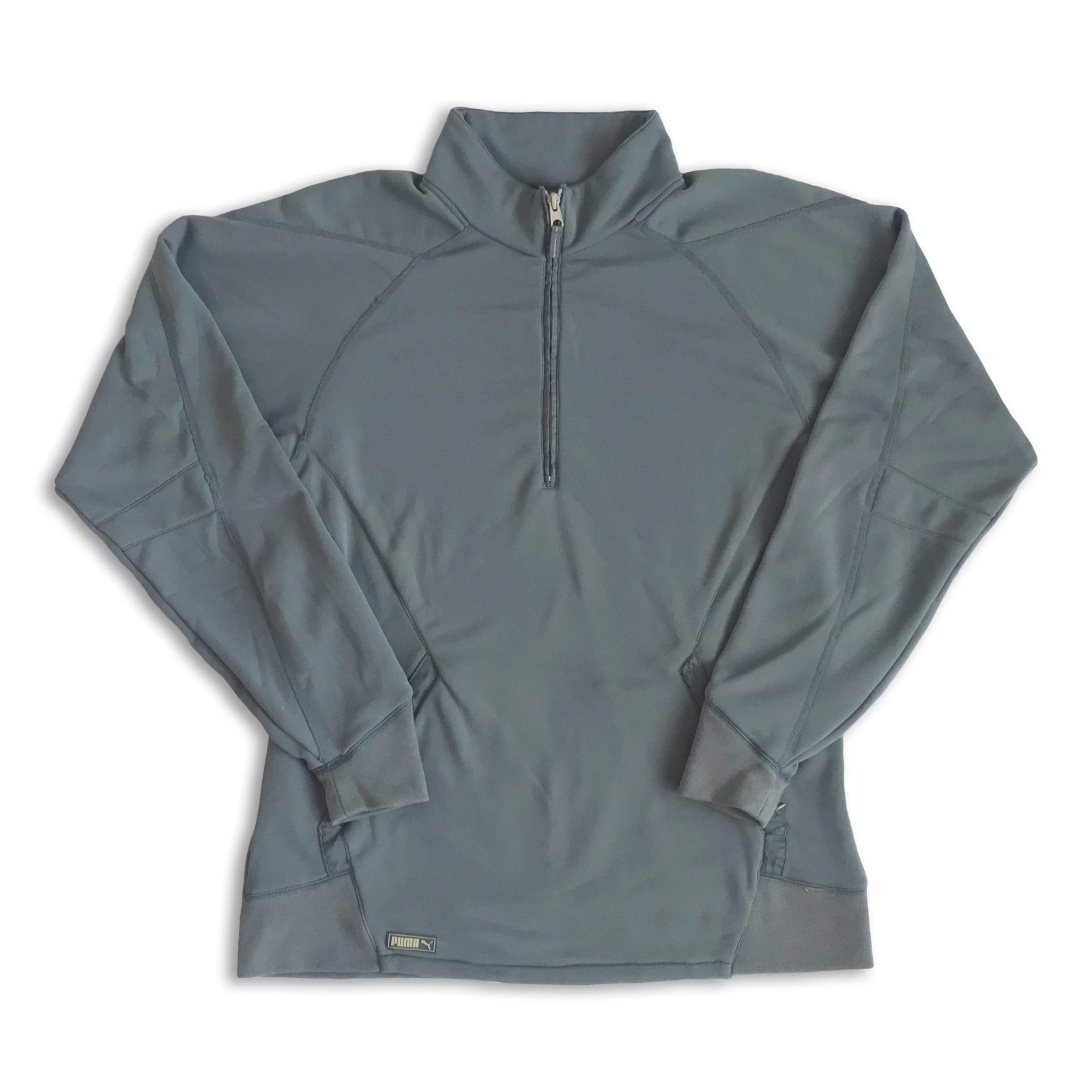 Y2K PUMA 1/4 Zip Sweater Long Sleeve Sweatshirt Pullover Track Jacket / SAMPLE