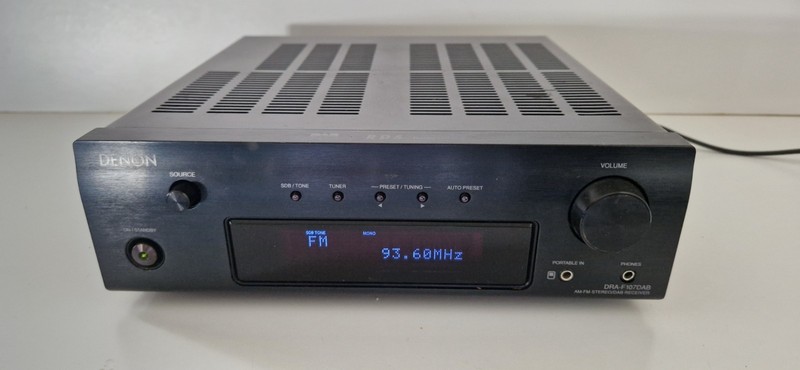 DENON DRA-F107 AMPLIFIER DAB RADIO +    $