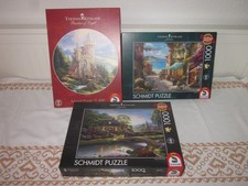 3x Puzzle Thomas Kinkade* 1000 Teile * verschiedene Motive* siehe Bilder*