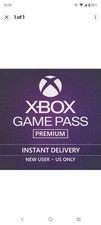 Microsoft Xbox Game Pass Premium Trial New accounts only Instant Delivery