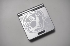 Gameboy Advance SP Mod IPS Screen Silver console US Seller