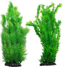 Aquarium Plants Plastic Realistic Tall Fish Tank Plant Decorations Seaweed Fish