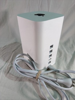 Apple AirPort Extreme Base Station Wireless Router A1521 With Cord  - Tested