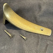 Unbranded Brass Buttplate w/Screws See Pic For Dimensions K 0122