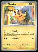 SV: Paldean Fates #018/091 Pikachu