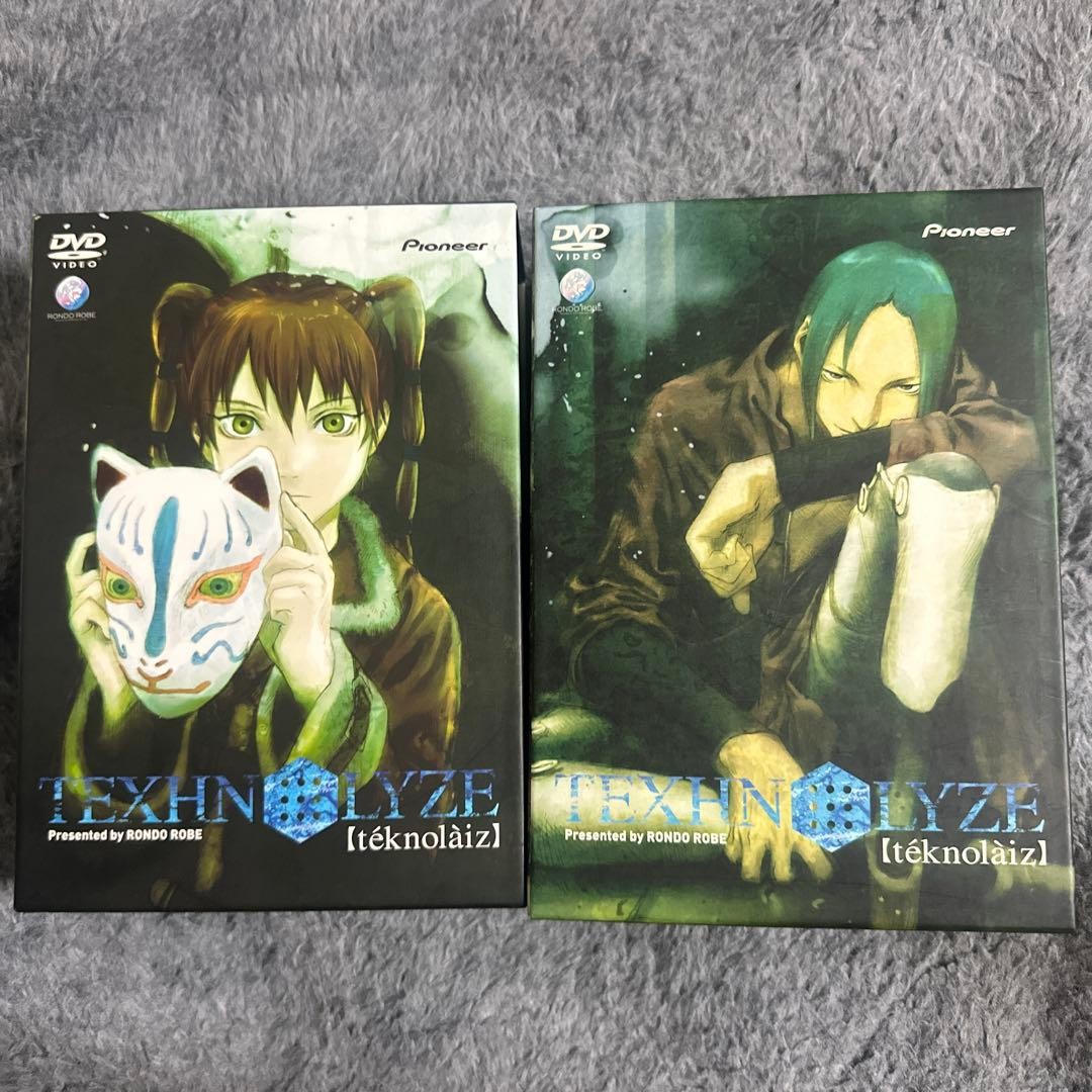 TEXHNOLYZE Anime DVD Box Set Vol. 1-8 Complete Tested Japan | eBay