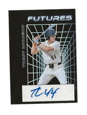 2024 Leaf Futures Baseball TRENT CARAWAY Autographed RC Silver #30/149