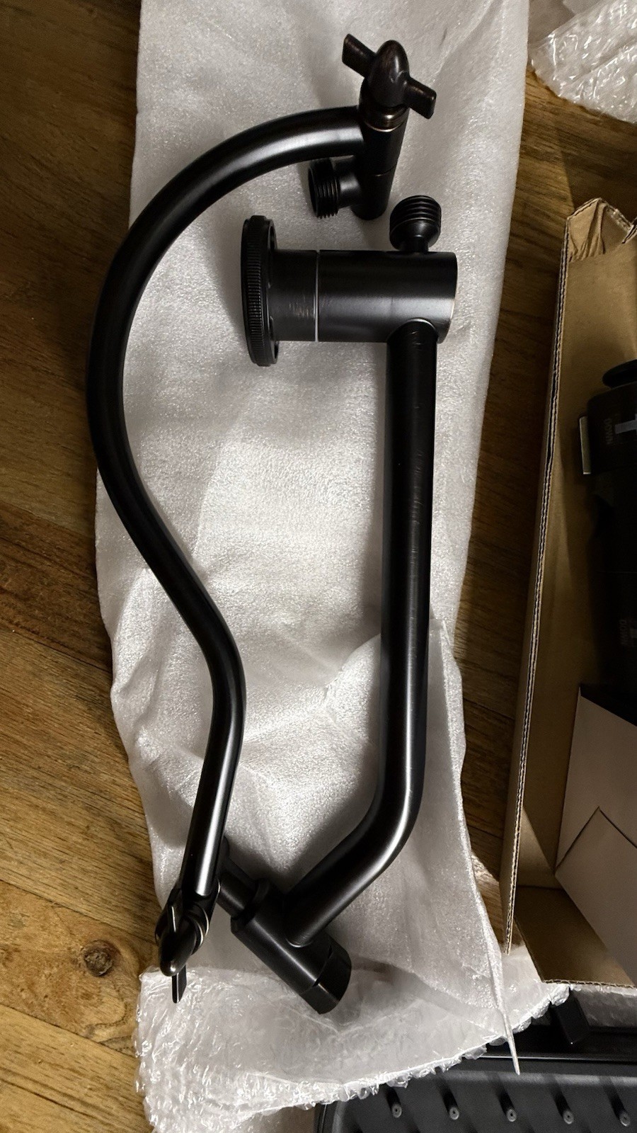 Hibbent Upgraded 13'' Shower Head Combo, High Pressure 5 Spray Rainfall