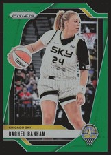 2024 Panini Prizm WNBA #25 Rachel Banham Green Prizms